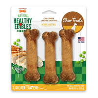 Nylabone Healthy Edibles Longer Lasting Chicken Treats Regular 3 count-Dog-Nylabone-PetPhenom