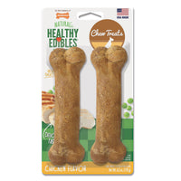 Nylabone Healthy Edibles Longer Lasting Chicken Treats Wolf 2 count-Dog-Nylabone-PetPhenom