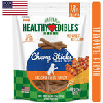 Nylabone Healthy Edibles Natural Chewy Sticks Bacon and Cheese Flavor, 12 oz-Dog-Nylabone-PetPhenom