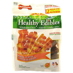 Nylabone Healthy Edibles Wholesome Dog Chews - Bacon Flavor, Regular (12 Pack Pouch)-Dog-Nylabone-PetPhenom