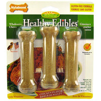 Nylabone Healthy Edibles Wholesome Dog Chews - Chicken Flavor, Regular - 4.5" Long (3 Pack)-Dog-Nylabone-PetPhenom