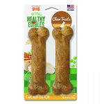 Nylabone Healthy Edibles Wholesome Dog Chews - Chicken Flavor, Wolf - 5.5" Long (2 Pack)-Dog-Nylabone-PetPhenom