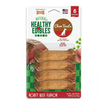 Nylabone Healthy Edibles Wholesome Dog Chews - Roast Beef Flavor, Petite (8 Pack)-Dog-Nylabone-PetPhenom