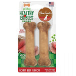 Nylabone Healthy Edibles Wholesome Dog Chews - Roast Beef Flavor, Wolf (2 Pack)-Dog-Nylabone-PetPhenom