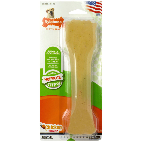 Nylabone Moderate Chew Dog Chew Toy Chicken Souper-Dog-Nylabone-PetPhenom