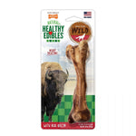 Nylabone Natural Healthy Edibles Wild Bison Chew Treats, Large - 1 Pack-Dog-Nylabone-PetPhenom