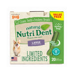 Nylabone Nutri Dent Limited Ingredient Dental Chews Fresh Breath Large 20 count-Dog-Nylabone-PetPhenom