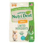 Nylabone Nutri Dent Limited Ingredient Dental Chews Fresh Breath Small 28 count-Dog-Nylabone-PetPhenom