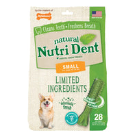 Nylabone Nutri Dent Limited Ingredient Dental Chews Fresh Breath Small 28 count-Dog-Nylabone-PetPhenom