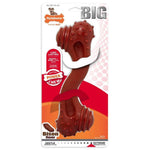 Nylabone Power Chew Monster Bone Dog Chew Toy Bison Flavor, 1 count-Dog-Nylabone-PetPhenom