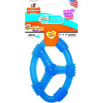 Nylabone Puppy Chew Ring Peanut Butter Toy - Wolf, 1 count-Dog-Nylabone-PetPhenom