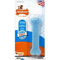 Nylabone Puppy Dental Chew Toy Petite Blue-Dog-Nylabone-PetPhenom