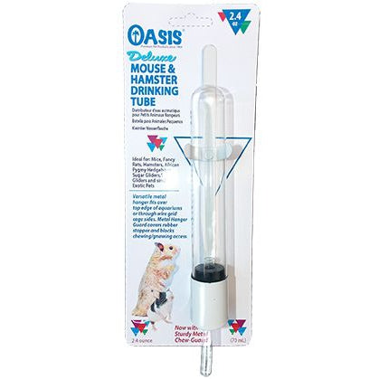 Oasis Mouse & Hamster Drinking Tube Glass, 2.4 ounce-Small Pet-Oasis-PetPhenom