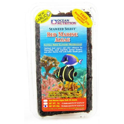 Ocean Nutrition Red Marine Algae, Large (20 Grams)-Fish-Ocean Nutrition-PetPhenom
