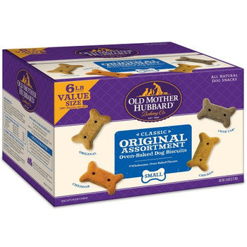 Old Mother Hubbard - Biscuits Dog Asst Flavors - Case of 1 - 6 LB-Dog-Old Mother Hubbard-PetPhenom