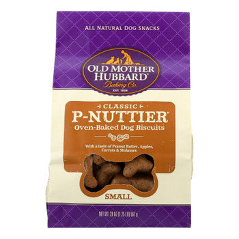 Old Mother Hubbard - Biscuits P-nuttier Small - Case of 6 - 20 OZ-Dog-Old Mother Hubbard-PetPhenom