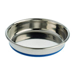 Our Pets Durapet Premium Rubber-Bonded Stainless Steel Dish 1.75 cup Silver 6.25" x 6.25" x 1.25"-Cat-Our Pets-PetPhenom