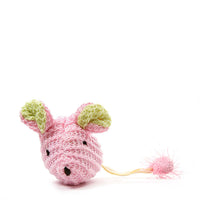 Our Pets Wee Pinkie Mouse Cat Toy Pink 5" x 1.5" x 1"-Cat-Our Pets-PetPhenom