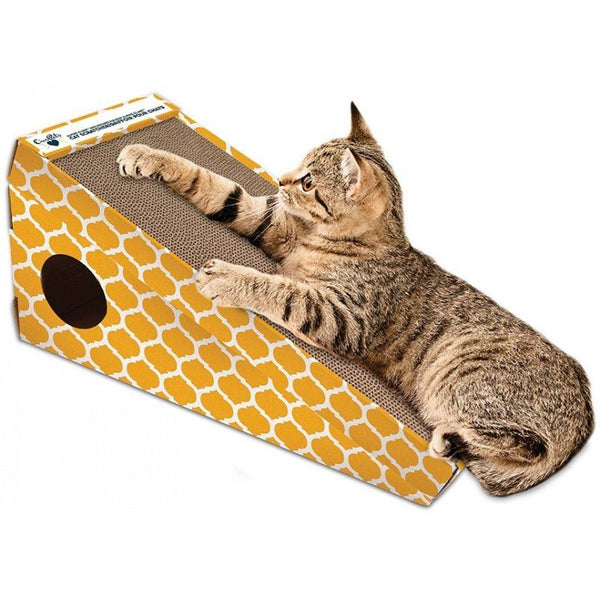 OurPets Alpine Climb Incline Cat Scratcher, 1 Count-Cat-Our Pets-PetPhenom