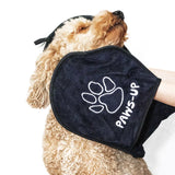 Paws Up Black Towel Original Regular Black