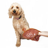 Paws Up Brown Towel Original Regular Brown