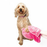 Paws Up Pink Towel Original Regular Pink