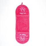 Paws Up Pink Towel Original Regular Pink