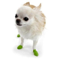 PawZ Dog Boots PawZ - Green - Tiny - up to 1"-Dog-PawZ Dog Boots-PetPhenom