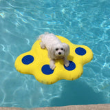 Paws Aboard Doggy Lazy Raft Small Yellow 25.5" x 29"-Dog-Paws Aboard-PetPhenom
