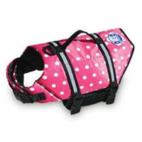 Paws Aboard Doggy Life Jacket- Polka Dot -Small-Dog-Paws Aboard-PetPhenom