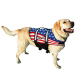 Pawz Pet Products Nylon Dog Life Jacket Extra Small Flag-Dog-Pawz Pet Products-PetPhenom
