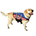 Pawz Pet Products Nylon Dog Life Jacket Large Flag-Dog-Pawz Pet Products-PetPhenom