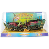 Penn Plax Action Air Shipwreck Aquarium Ornament, 10" Long x 7" High (With Masts in Place)-Fish-Penn Plax-PetPhenom