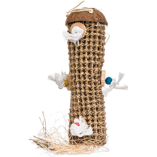 Penn Plax Bird Life Natural Weave Kabob, 24" High - (For Large Birds)-Bird-Penn Plax-PetPhenom