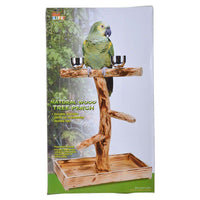 Penn Plax Bird Life Natural Wood Tree Perch, 19" High - (Large Birds)-Bird-Penn Plax-PetPhenom