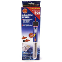 Penn Plax Cascade Submersible Heat Aquarium Heater, 25 Watts - 7" Long (10 Gallons)-Fish-Penn Plax-PetPhenom