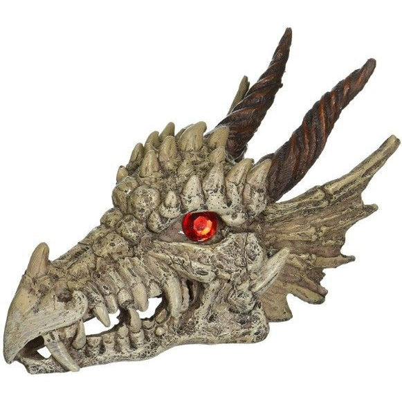 Penn Plax Gazer Dragon Skull Aquarium Ornament, 5"L x 8"W x 5.5"H-Fish-Penn Plax-PetPhenom