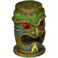 Penn Plax Gazer Tiki Mask Aquarium Ornament, 2.5"L x 2.5"W x 4"H-Fish-Penn Plax-PetPhenom