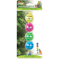 Penn Plax Geo Balls with Bell, 1 count-Bird-Penn Plax-PetPhenom