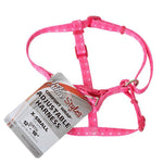 Pet Attire Styles Polka Dot Pink Comfort Wrap Adjustable Dog Harness, Fits 12"-18" Girth - (3/8" Straps)-Dog-Coastal Pet Products-PetPhenom