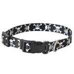 Pet Attire Styles Skulls Adjustable Dog Collar, 10"-14" Long x 5/8" Wide-Dog-Coastal Pet Products-PetPhenom