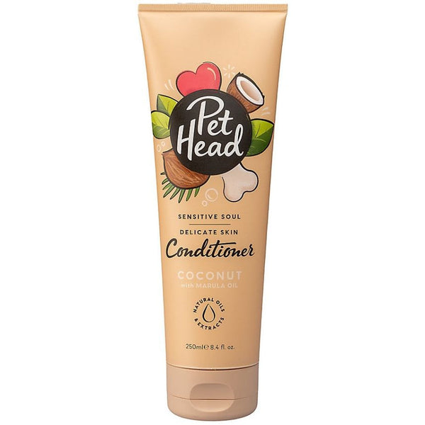 Pet Head Sensitive Soul Delicate Skin Conditioner for Dogs Coconut with Marula Oil, 8.4 oz-Dog-Pet Head-PetPhenom