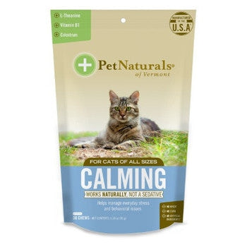 Pet Naturals Of Vermont - Calming Chew Cats - 1 Each - 30 CT-Cat-Pet Naturals Of Vermont-PetPhenom
