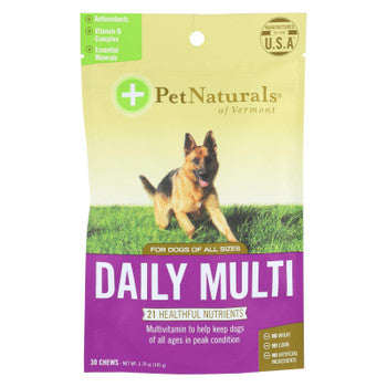 Pet Naturals Of Vermont Daily Multi Dog Chews - 1 Each - 30 CT-Dog-Pet Naturals Of Vermont-PetPhenom