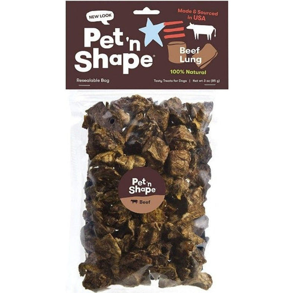 Pet n Shape Beef Lung Dog Treat, 3 oz-Dog-Pet 'n Shape-PetPhenom