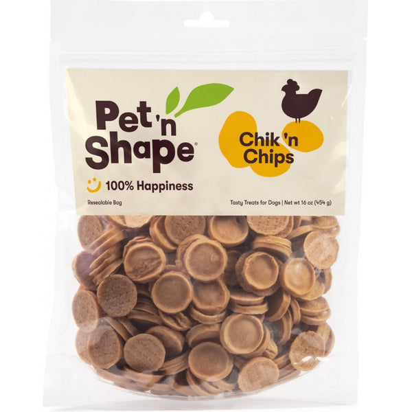 Pet 'n Shape Chik 'n Chips Dog Treats, 16 oz-Dog-Pet 'n Shape-PetPhenom