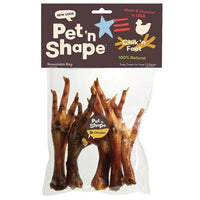 Pet n Shape Chik n Feet Dog Treats, 5 count-Dog-Pet 'n Shape-PetPhenom