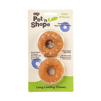 Pet 'n Shape Long Lasting Chewz Rings - Sweet Potato Flavor, 2.5 oz - 2.5" Diameter (2 Pack)-Dog-Pet 'n Shape-PetPhenom