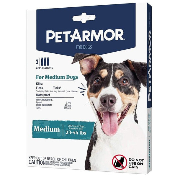 PetArmor Flea and Tick Treatment for Medium Dogs (23-44 Pounds), 3 count-Dog-PetArmor-PetPhenom