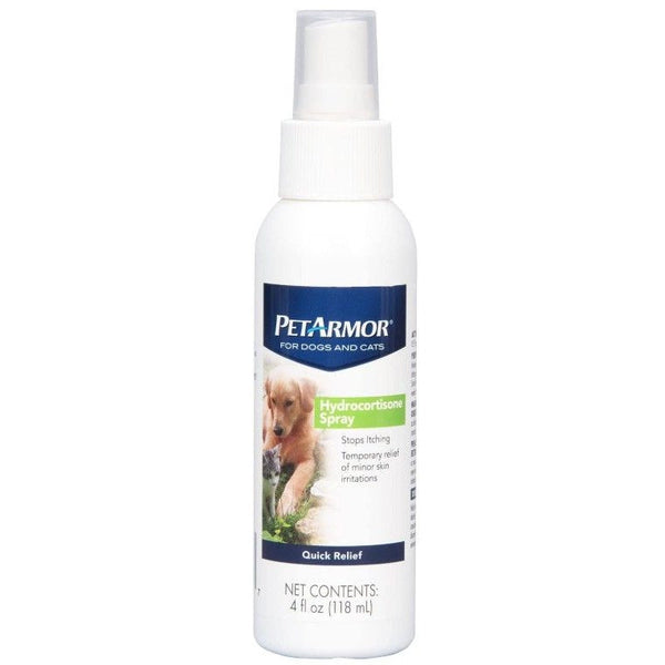 PetArmor Hydrocortisone Spray Quick Relief for Dogs and Cats, 4 oz-Dog-PetArmor-PetPhenom
